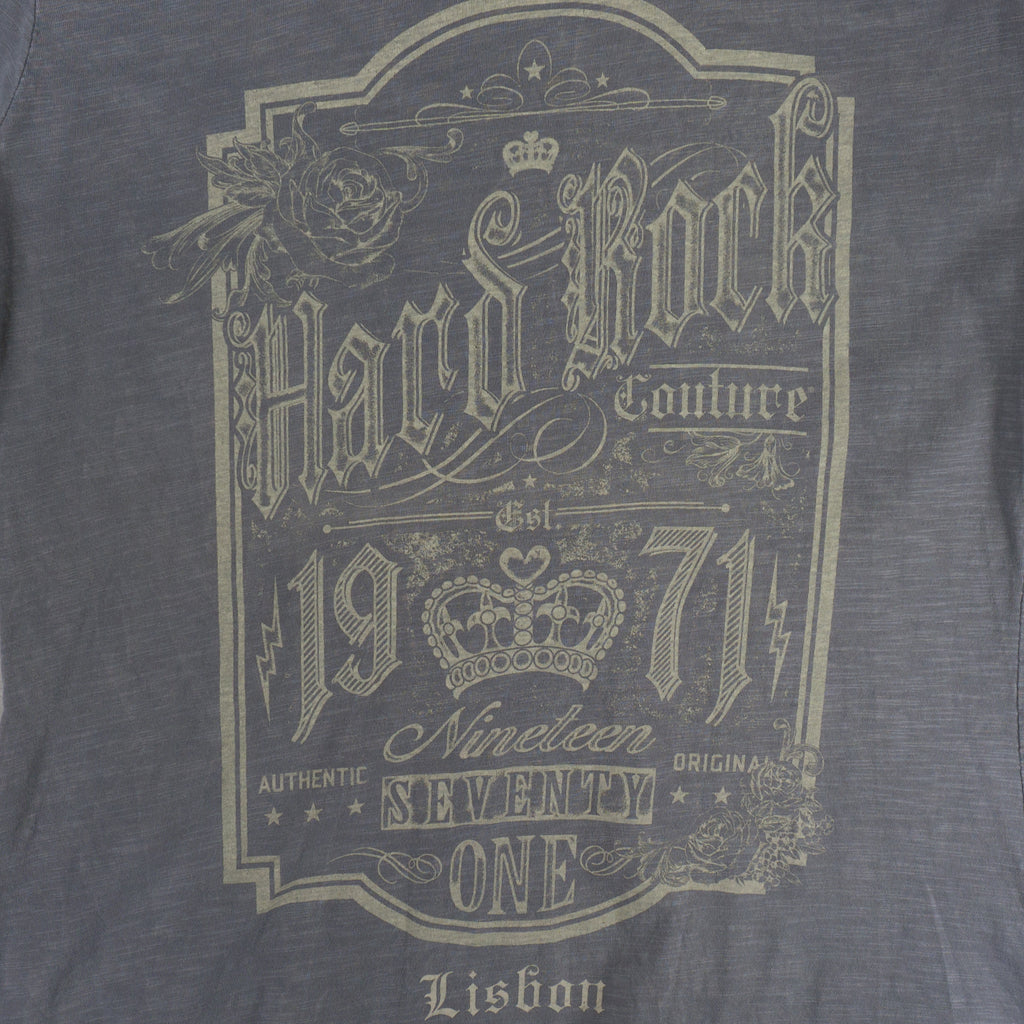 Hard Rock Couture Сива Тениска с Графика