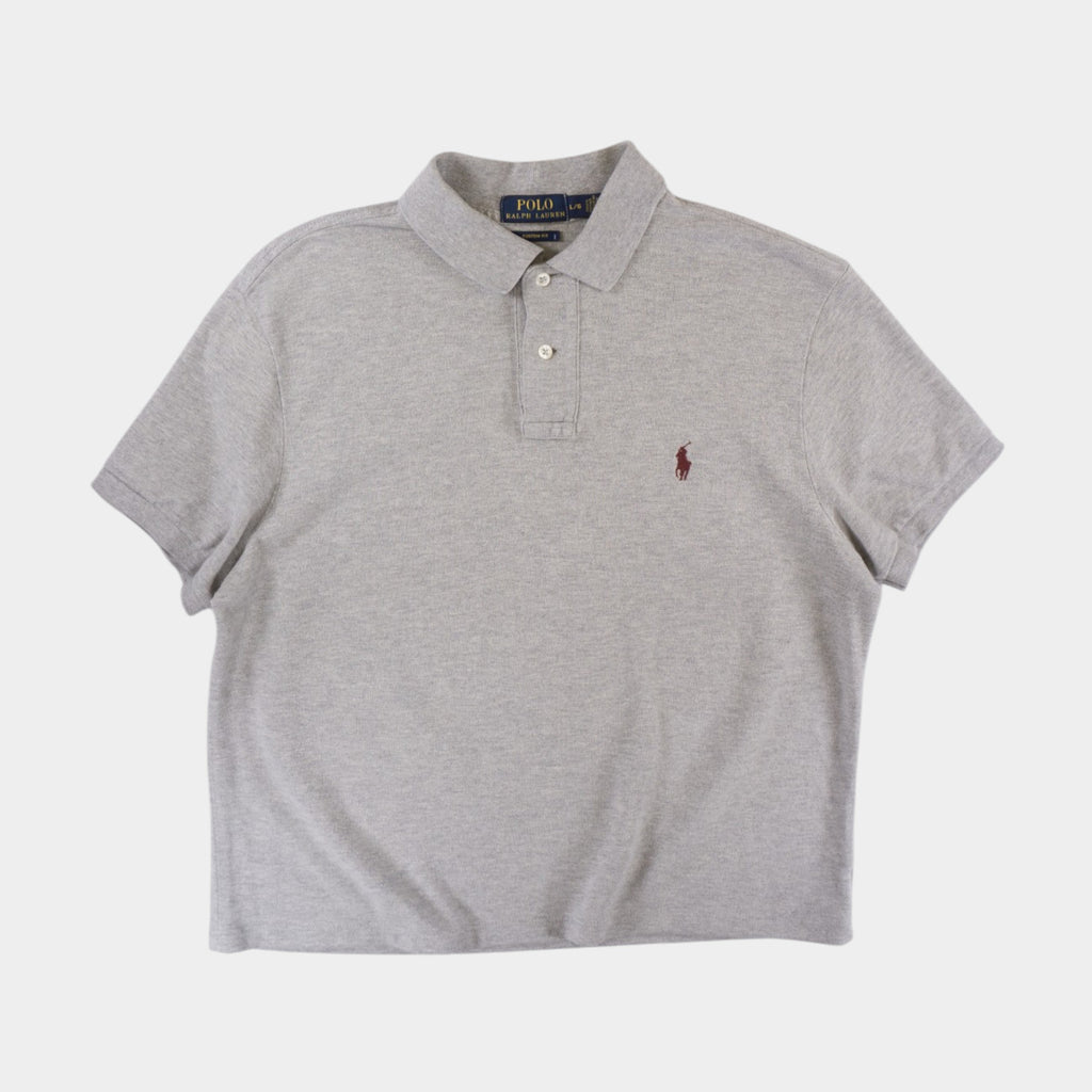 Polo Ralph Lauren Сива Тениска с Яка