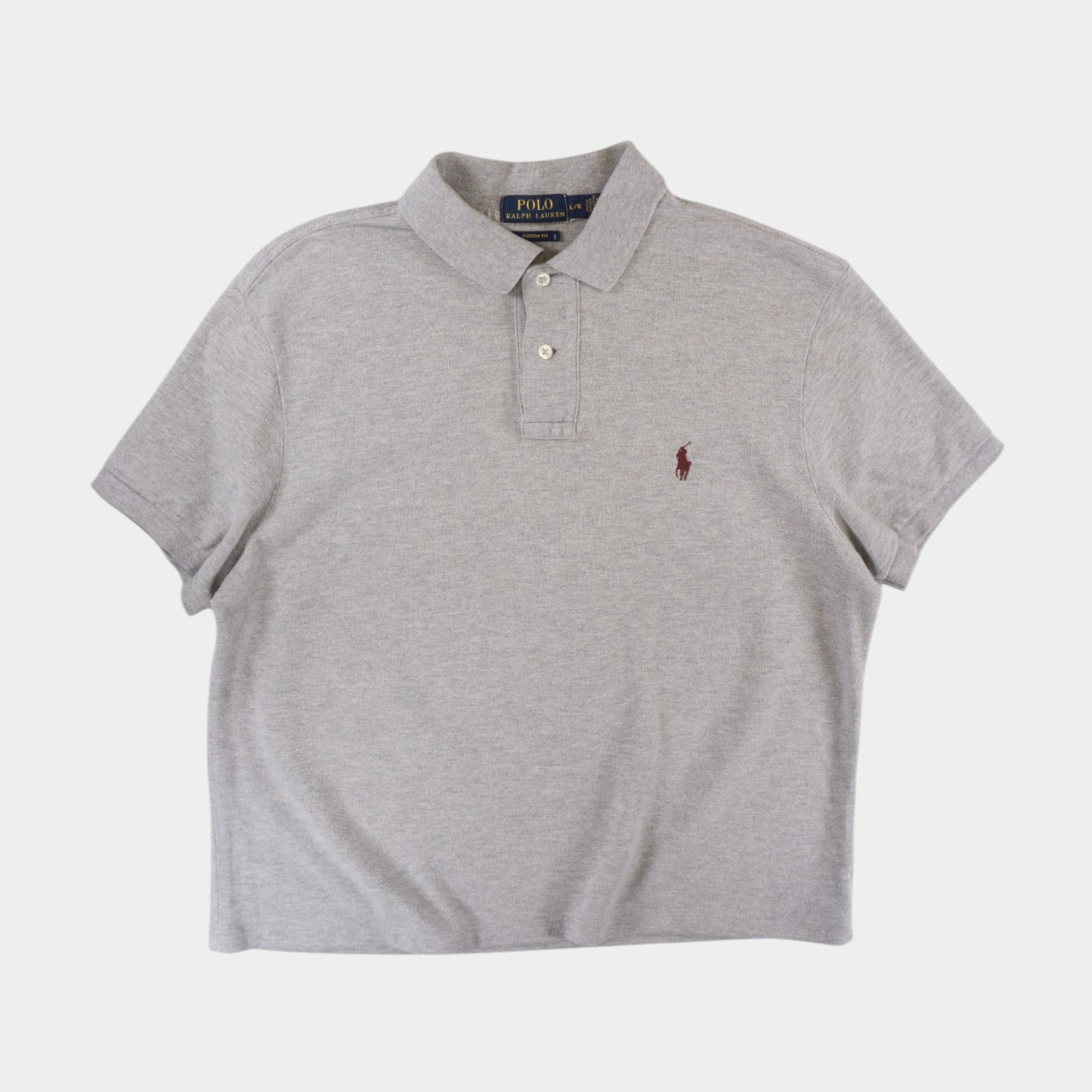 Polo Ralph Lauren Сива Тениска с Яка