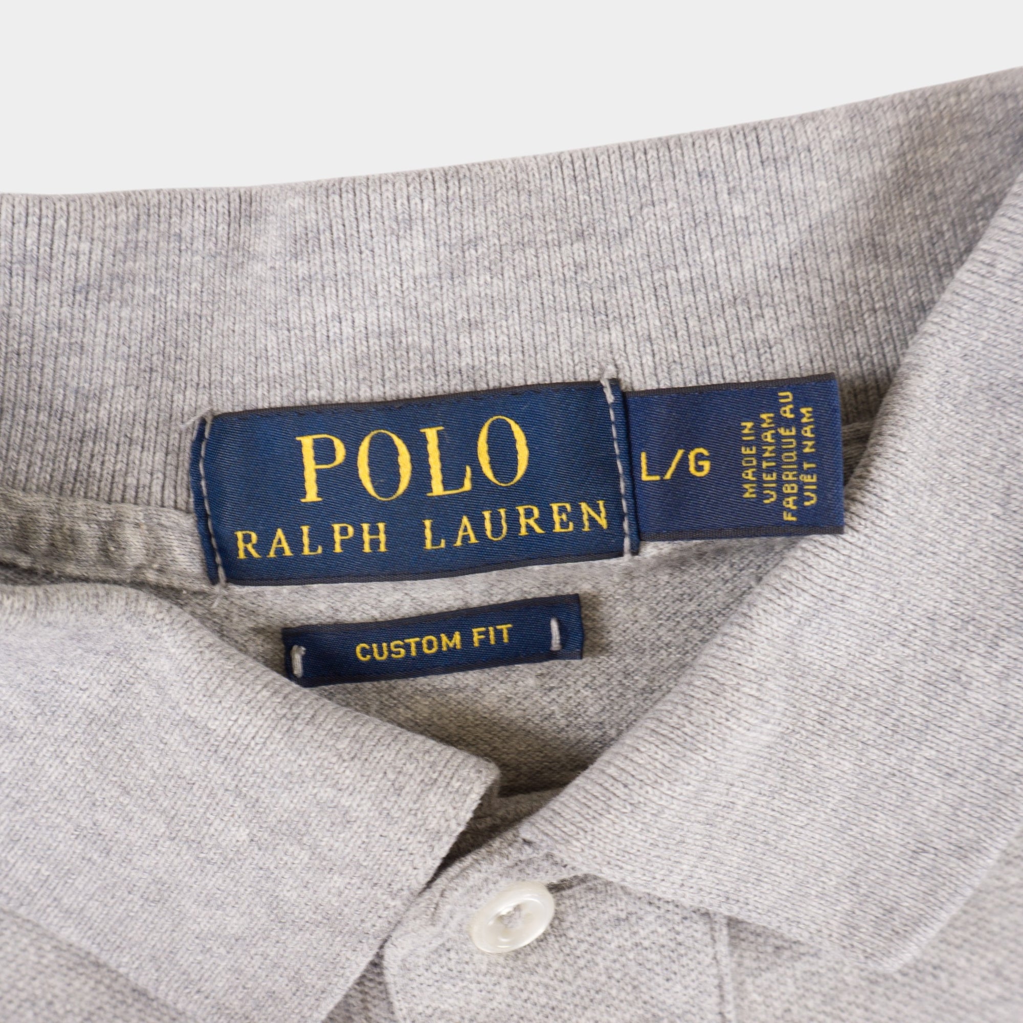 Polo Ralph Lauren Сива Тениска с Яка
