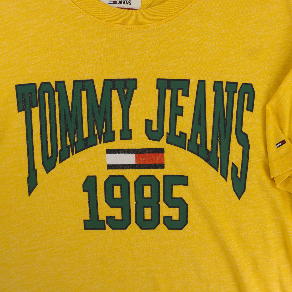Tommy Hilfiger Жълта Тениска с Графика
