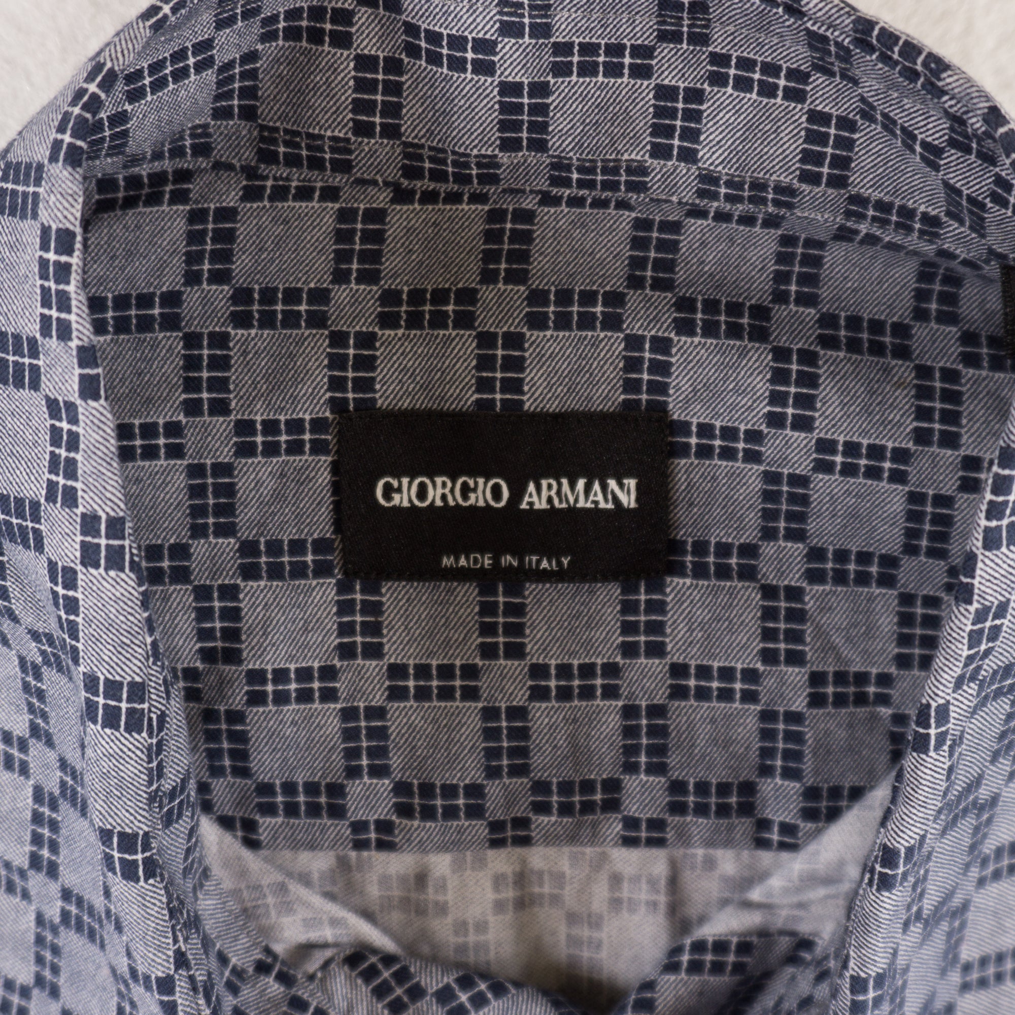Giorgio Armani Винтидж Сива Риза