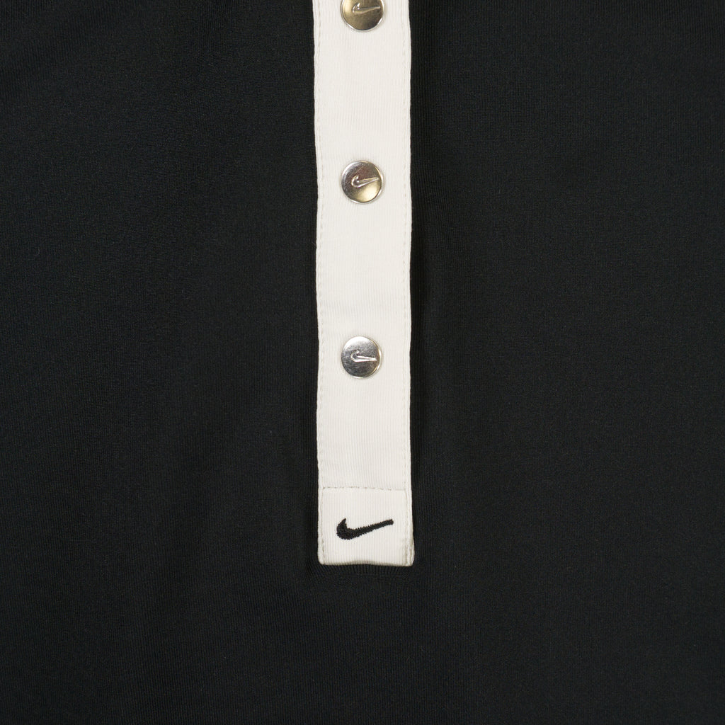 Nike Golf Dri-Fit Черна Тениска с Яка