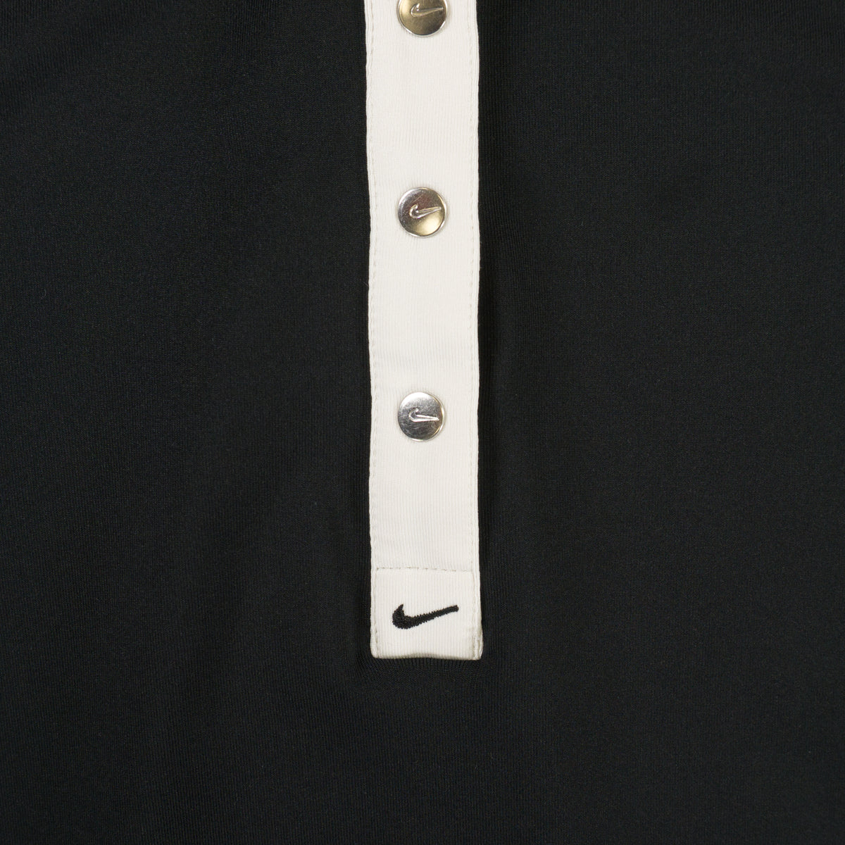 Nike Golf Dri-Fit Черна Тениска с Яка
