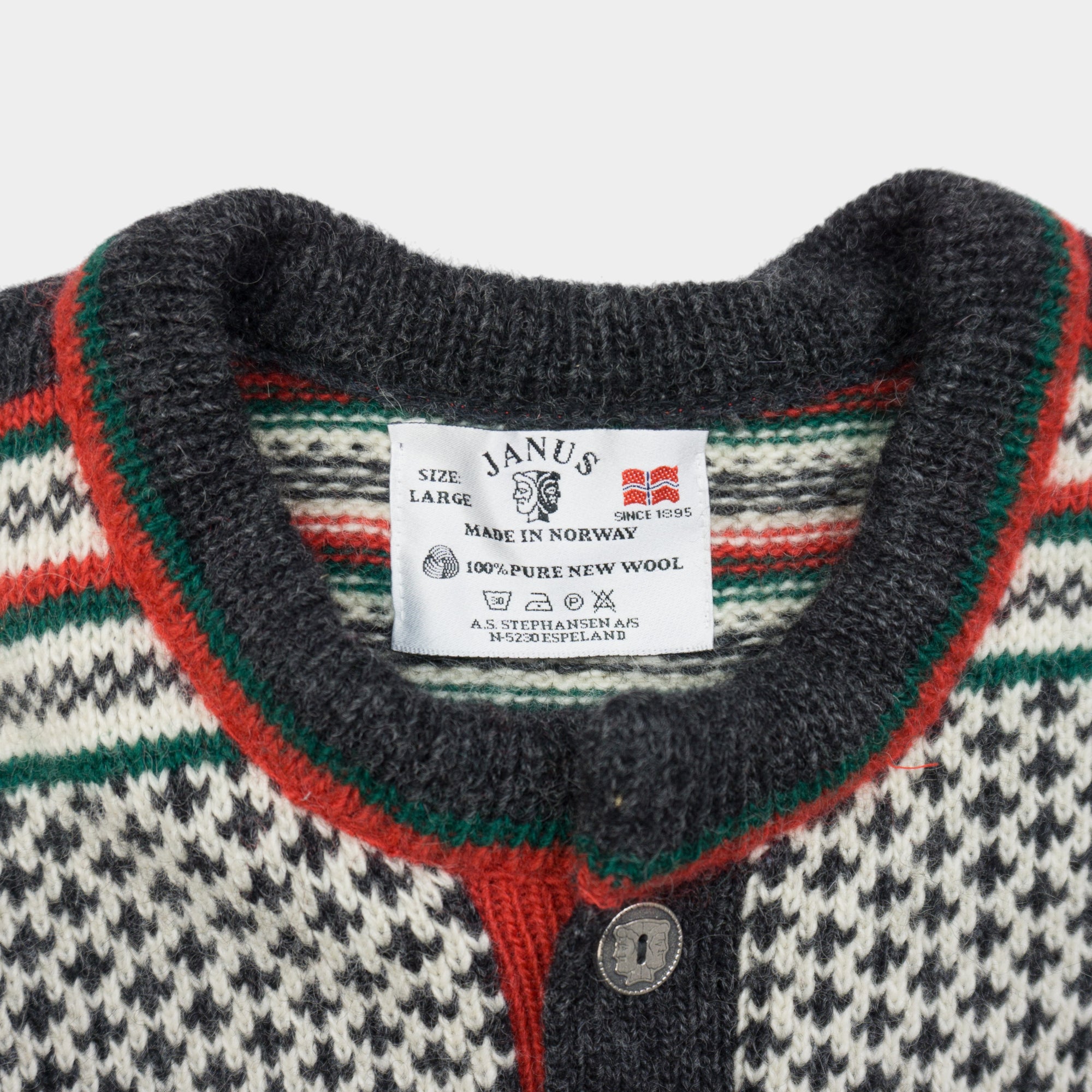 JANUS Vintage Вълнен Пуловер
