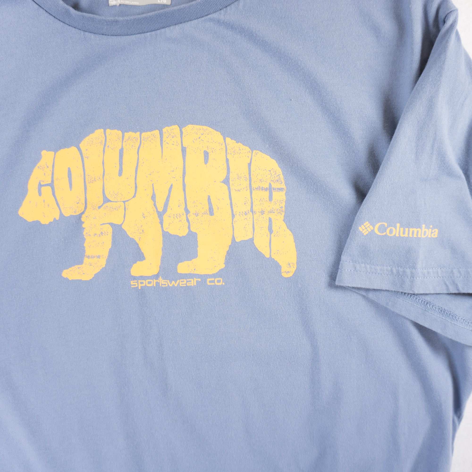 Columbia Синя Тениска с Графика