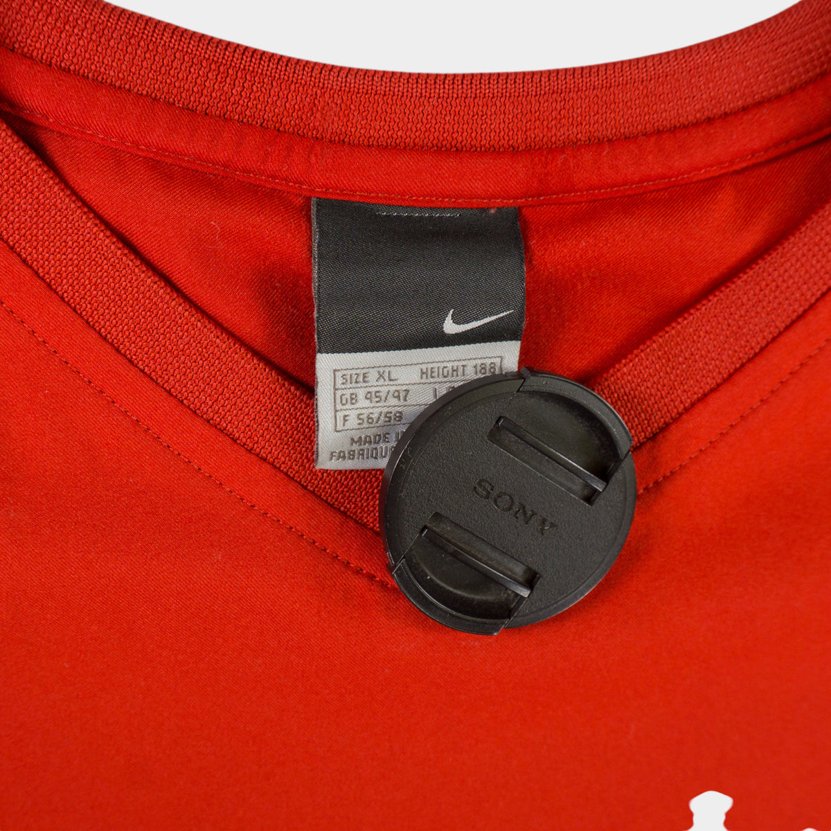 Nike Винтидж 2000-те Червена Тениска
