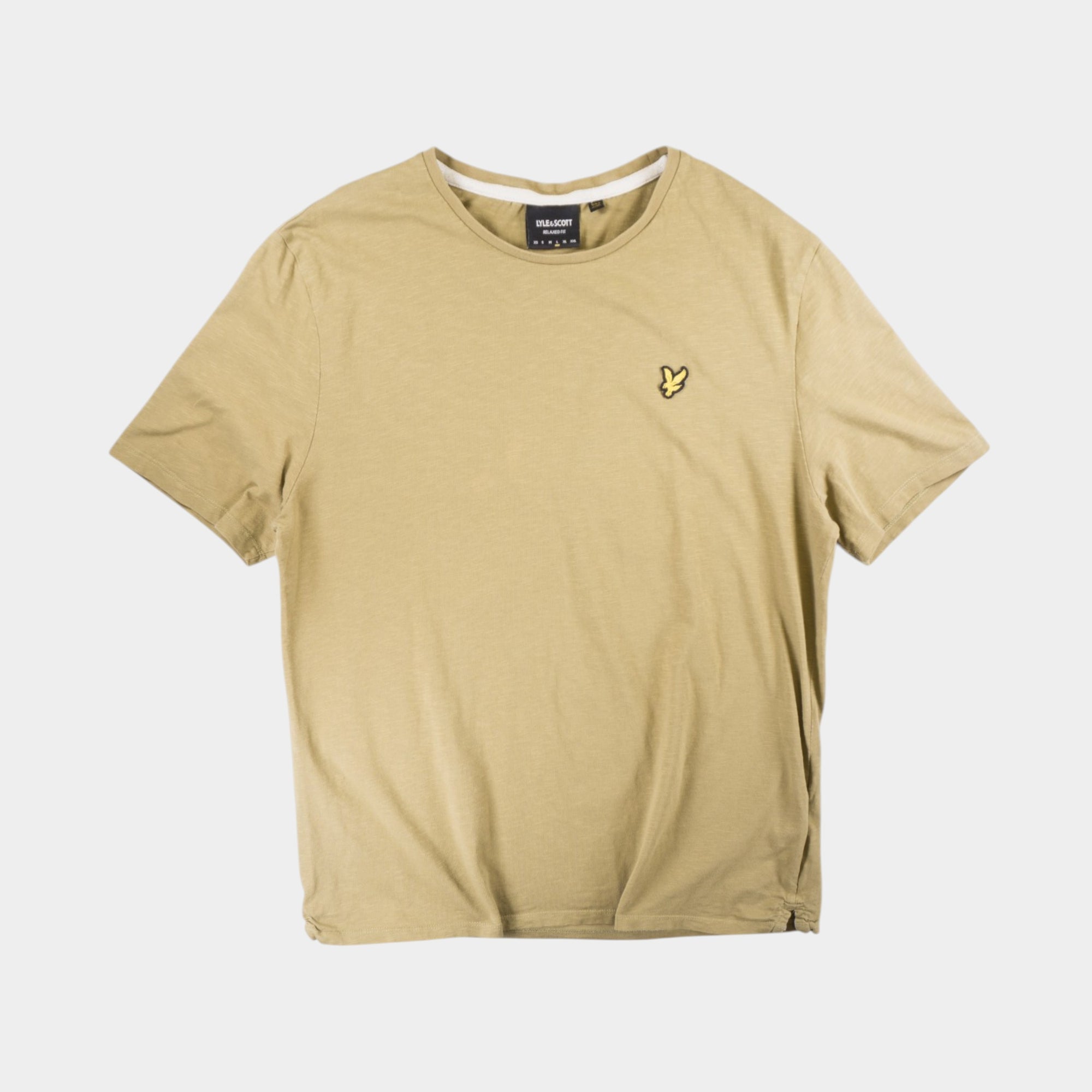 Lyle & Scott Жълта Тениска