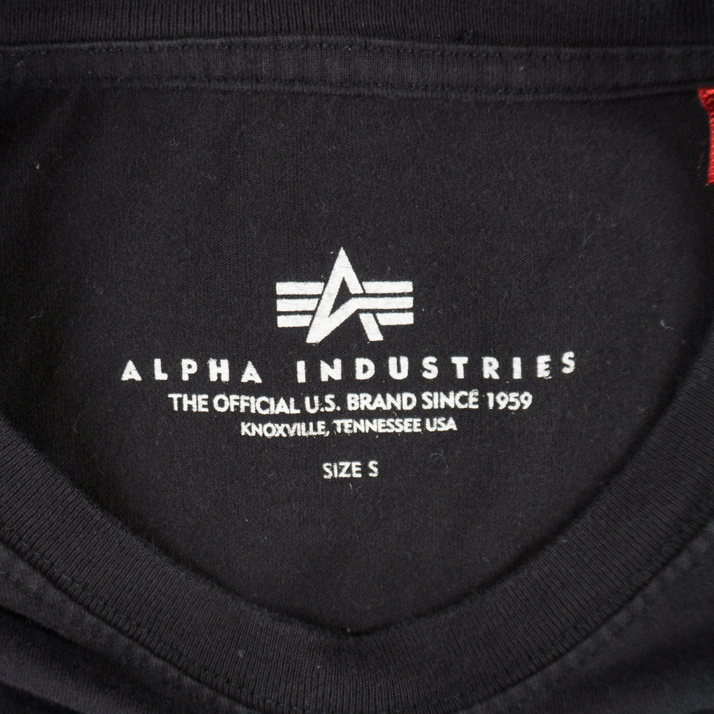 Alpha Industries Черна Тениска