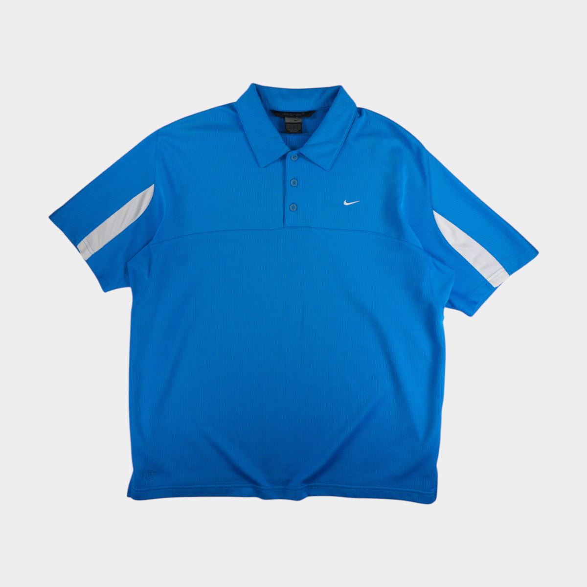 Nike Винтидж 2000-те Синя Тениска с Яка