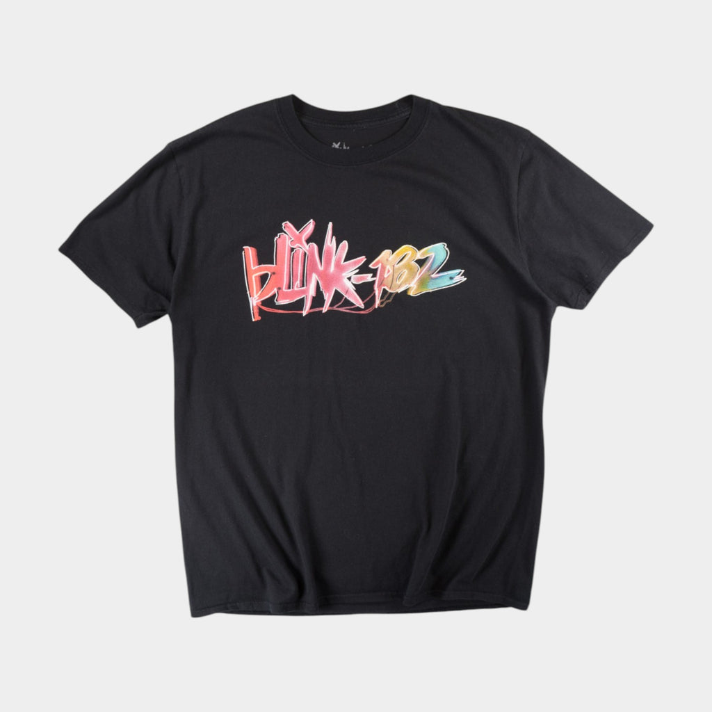 Blink-182 Черна Тениска с Графика