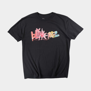 Blink-182 Черна Тениска с Графика