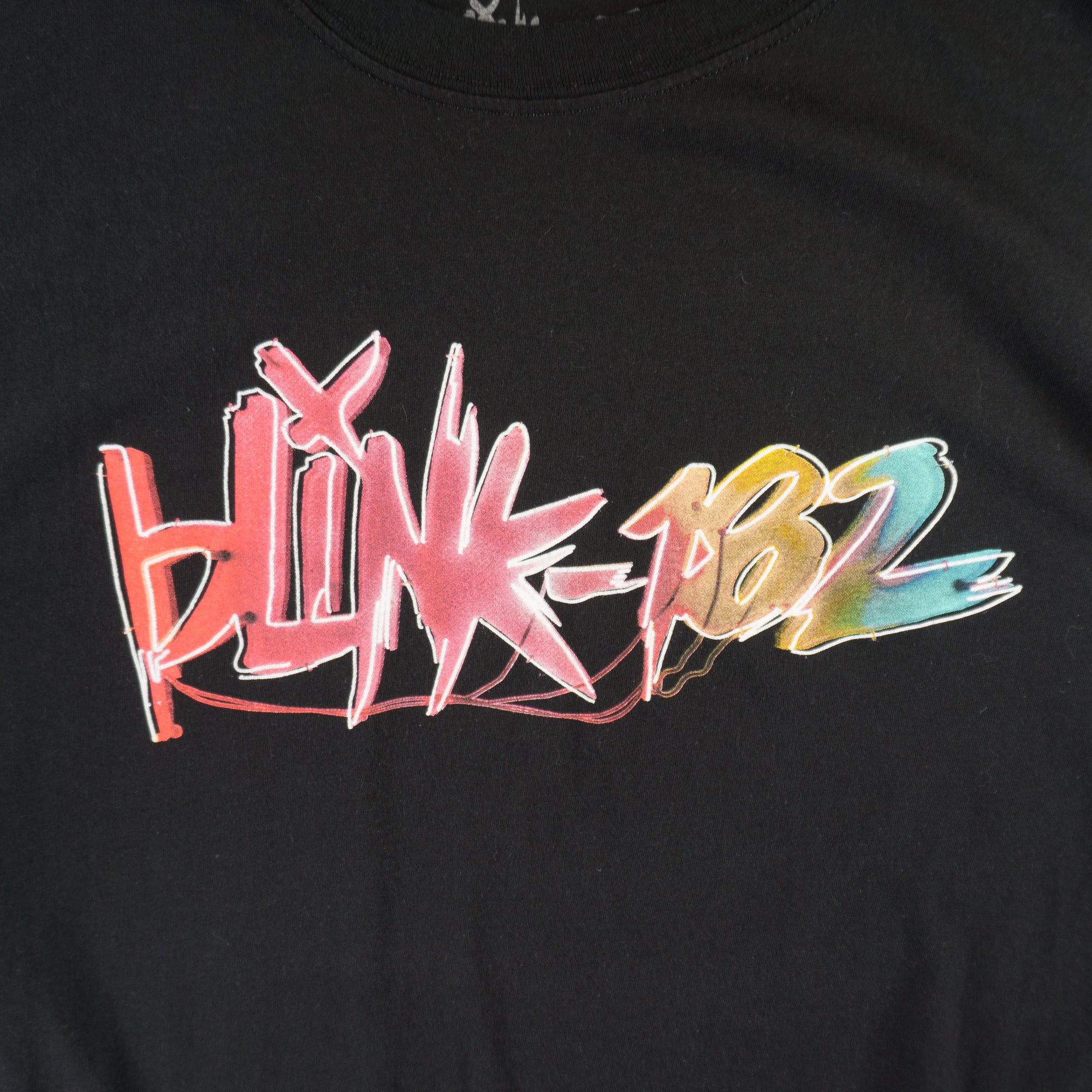 Blink-182 Черна Тениска с Графика