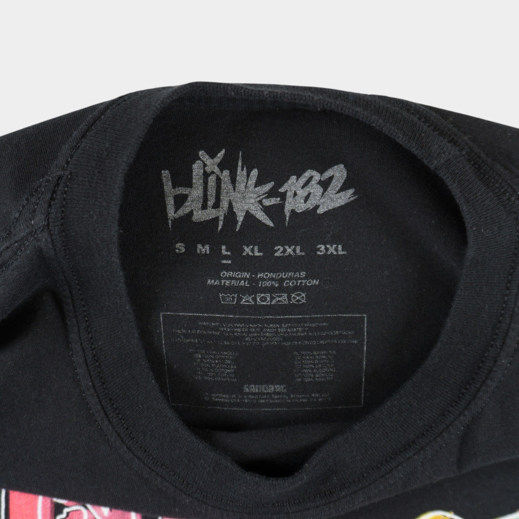 Blink-182 Черна Тениска с Графика