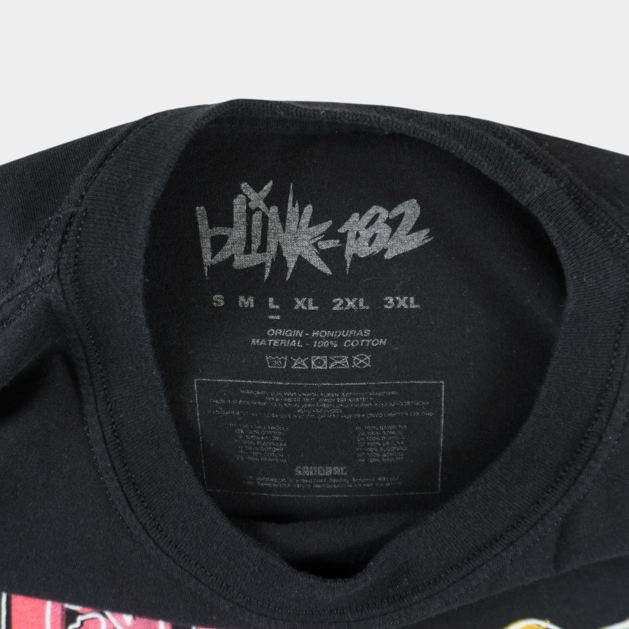 Blink-182 Черна Тениска с Графика