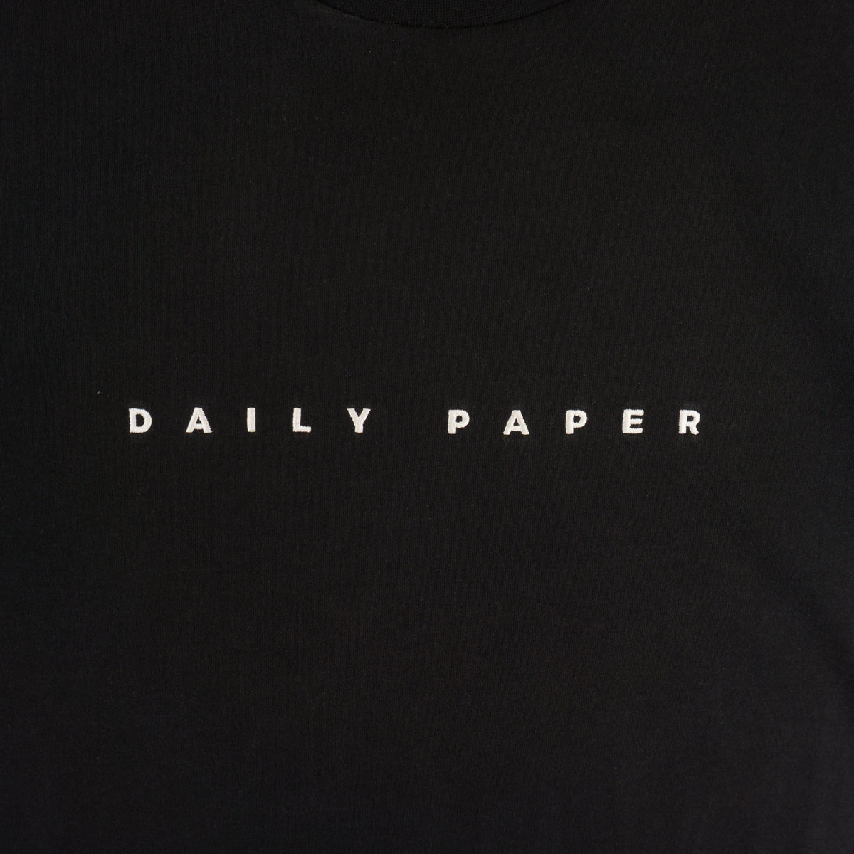 Daily Paper Черна Тениска