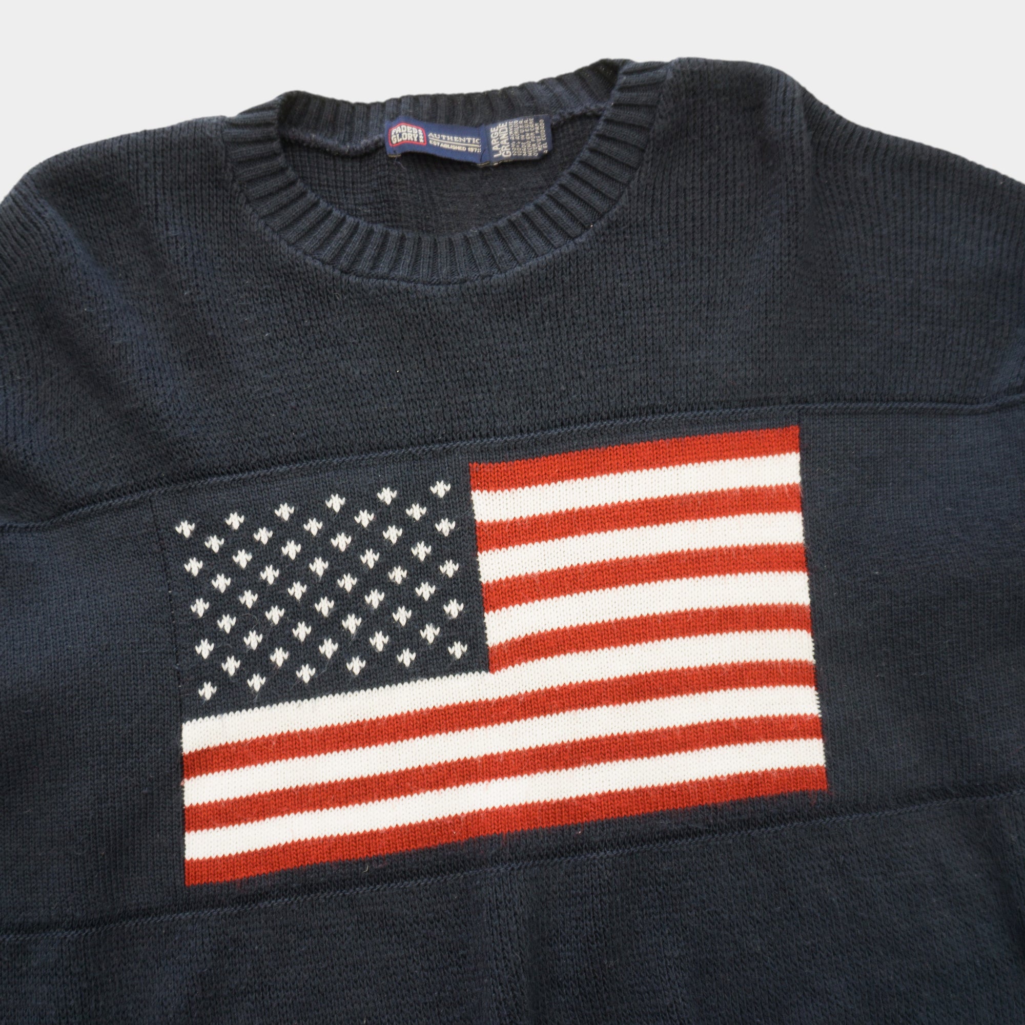 Faded Glory Плетен Пуловер