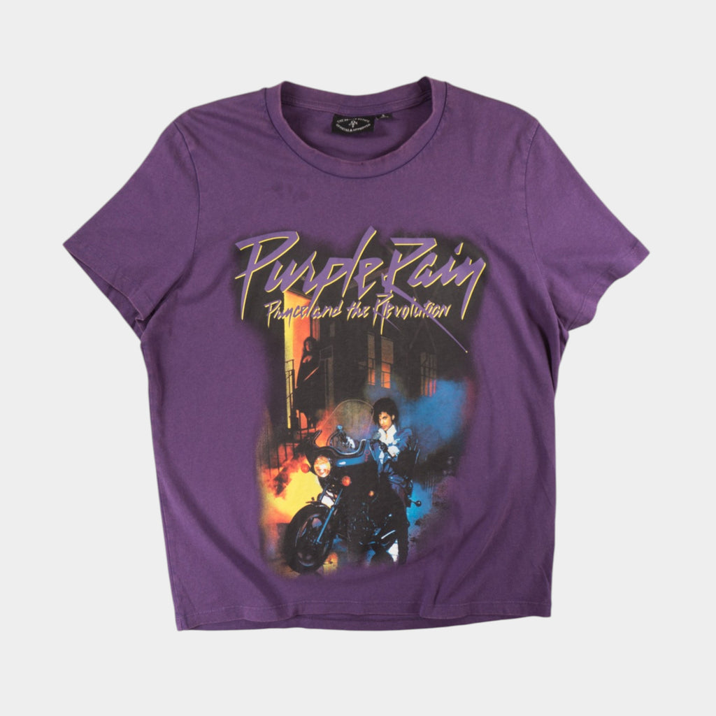 Prince Purple Rain Лилава Тениска с Графика
