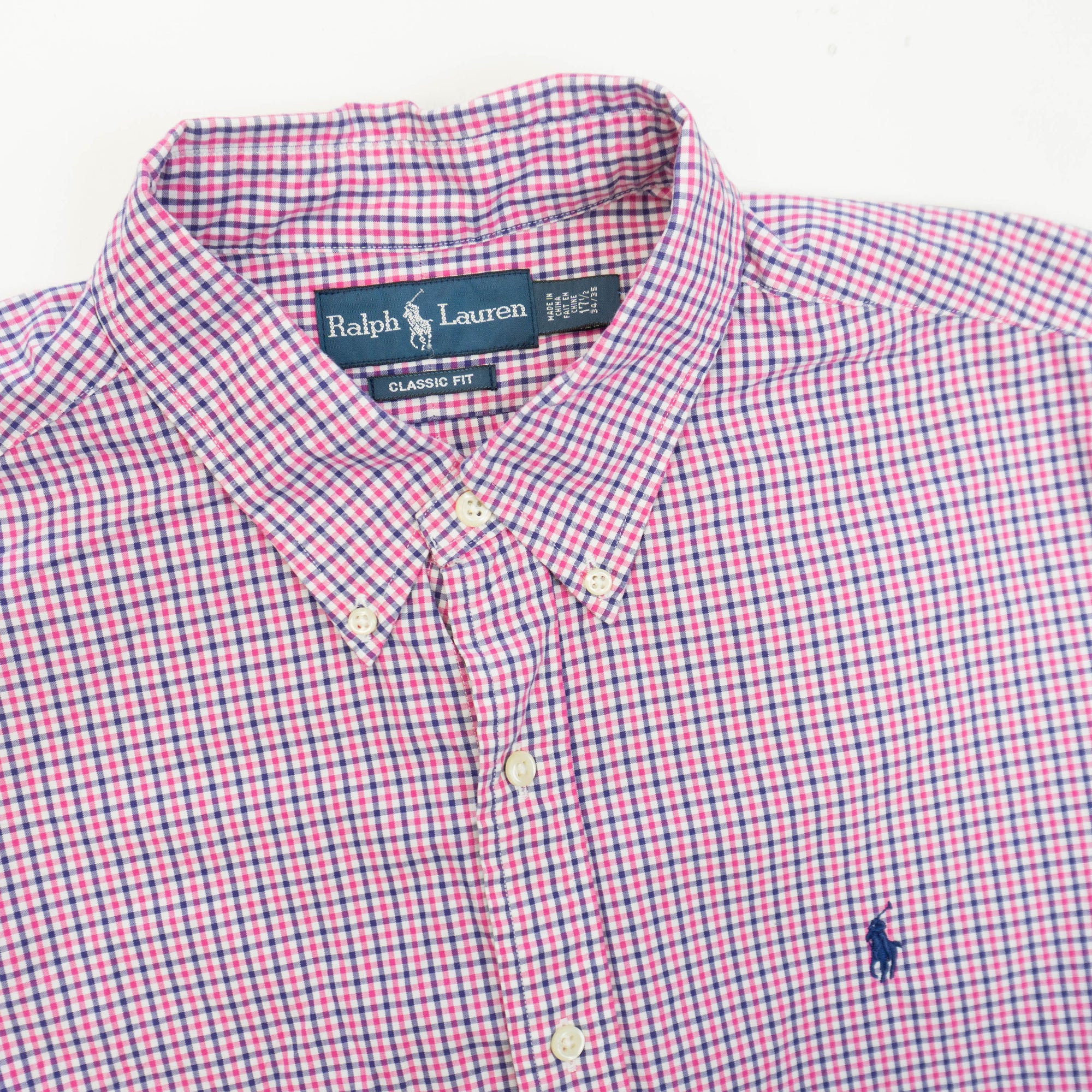 Ralph Lauren Vintage Карирана Риза