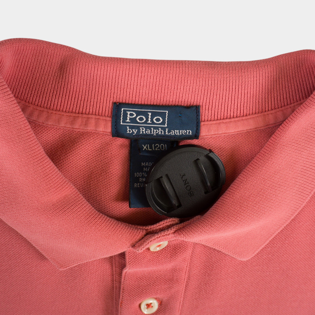 Polo Ralph Lauren Винтидж 2000-те Розова Тениска с Яка