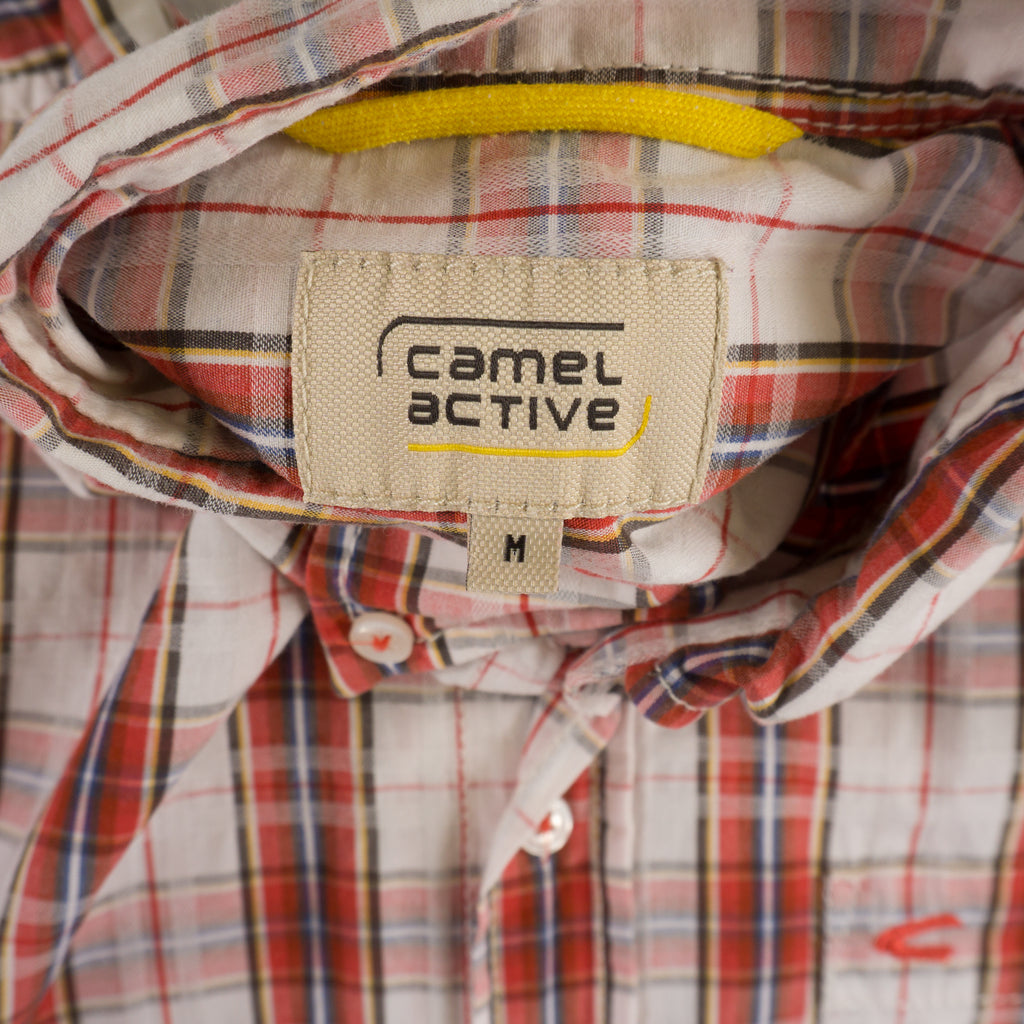 Camel Active Карирана Риза с Къс Ръкав