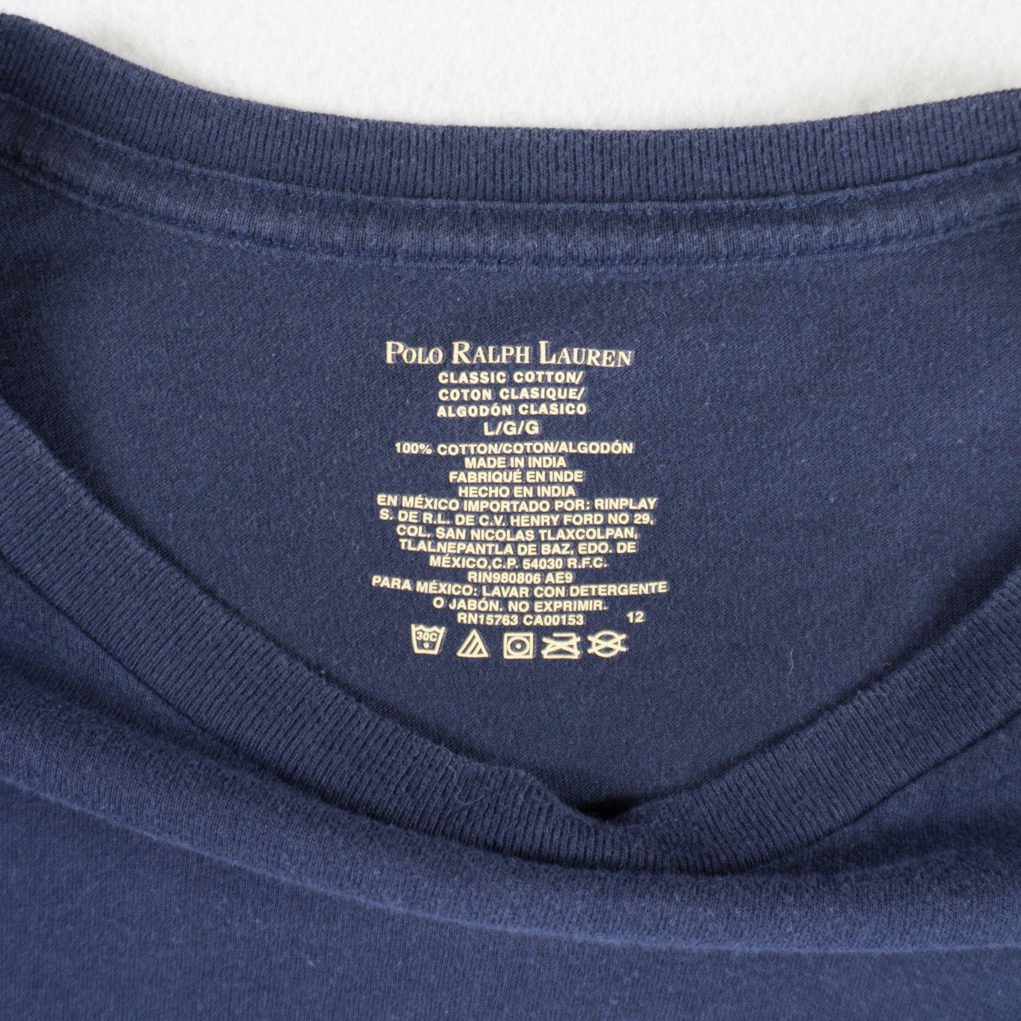Polo Ralph Lauren Тъмно Синя Тениска