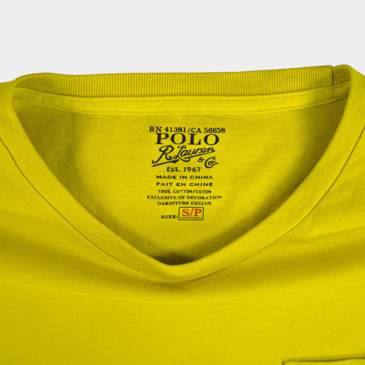Polo Ralph Lauren Жълта Тениска