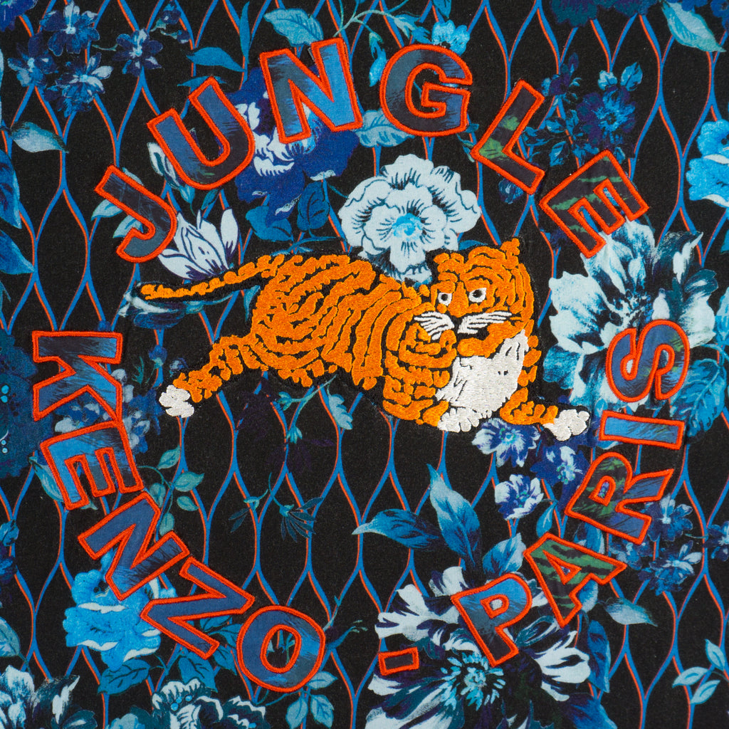 Kenzo X H&M Синя Тениска