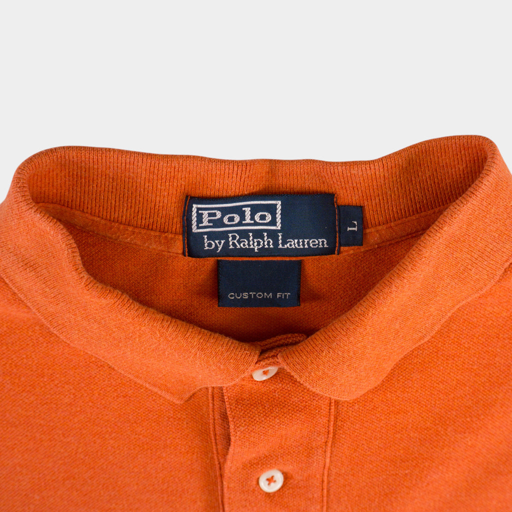 Polo Ralph Lauren Винтидж 2000-те Оранжева Блуза с Яка