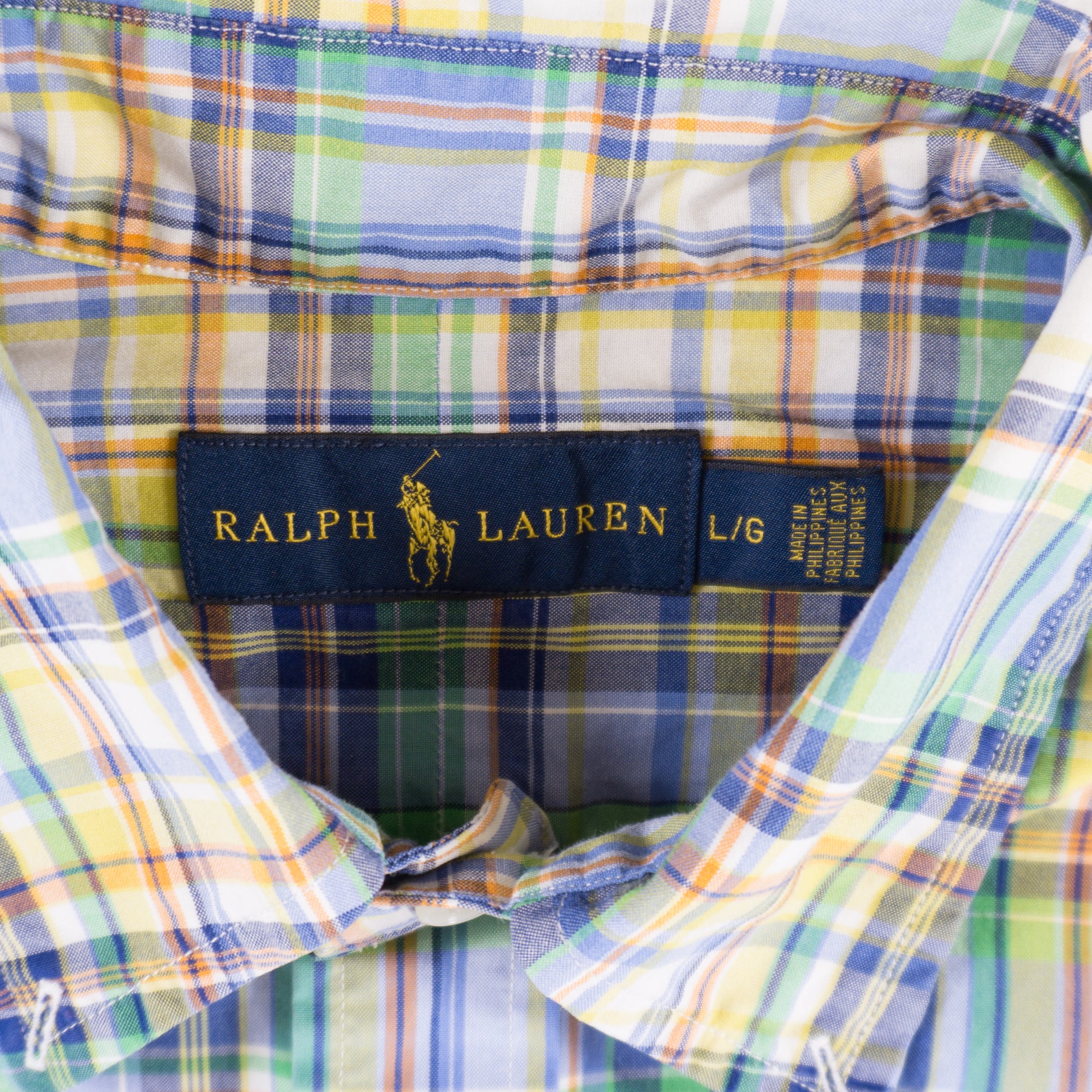 Ralph Lauren Карирана Риза с Дълъг Ръкав