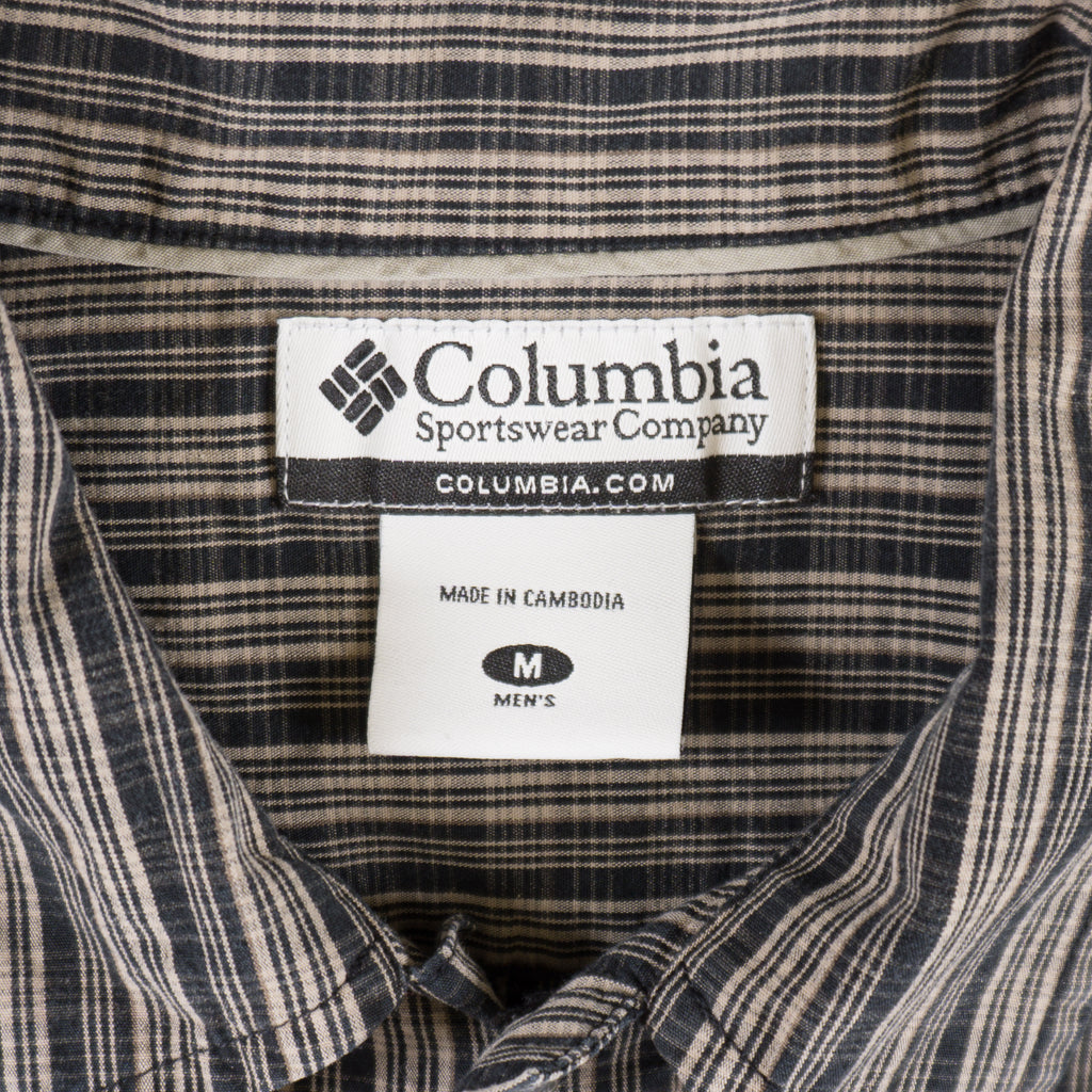 Columbia Карирана Риза с Къс Ръкав