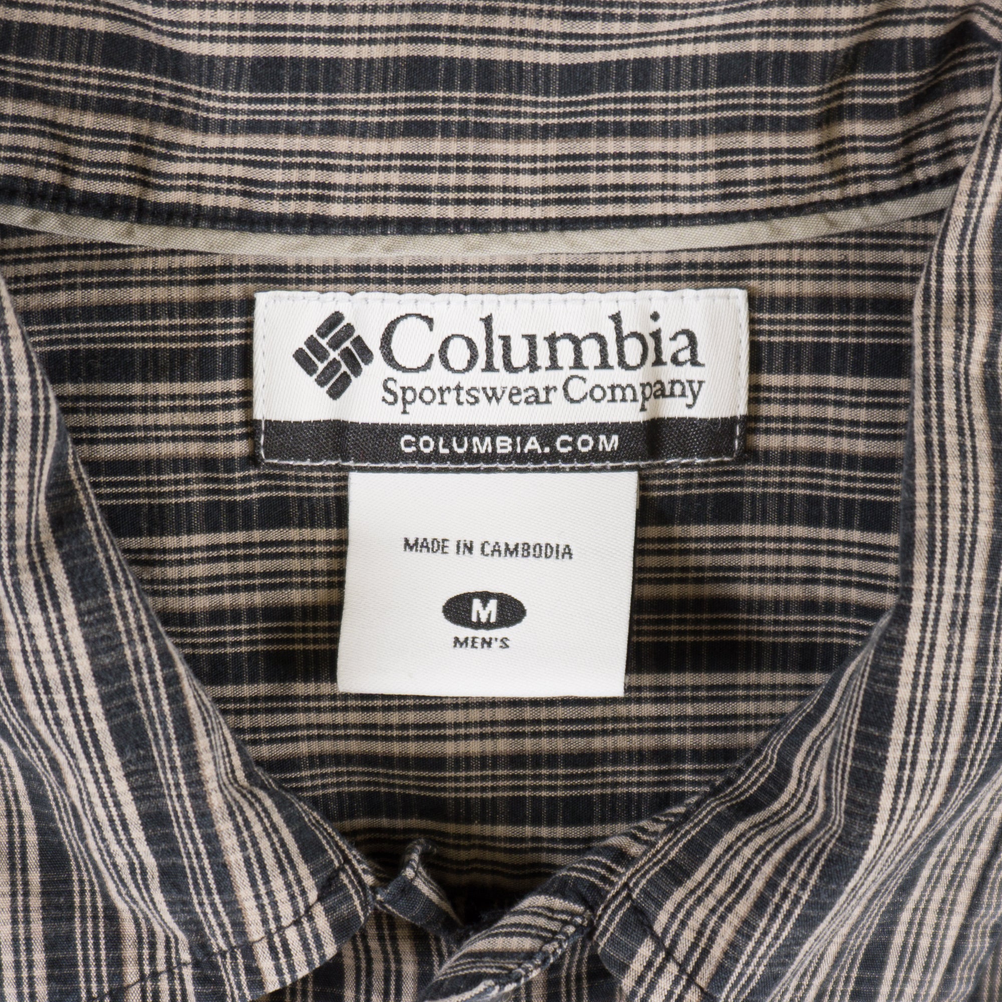 Columbia Карирана Риза с Къс Ръкав
