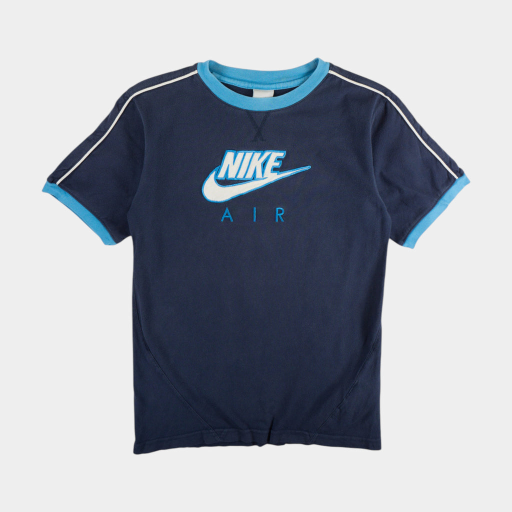 Nike Винтидж 2000-те Синя Тениска
