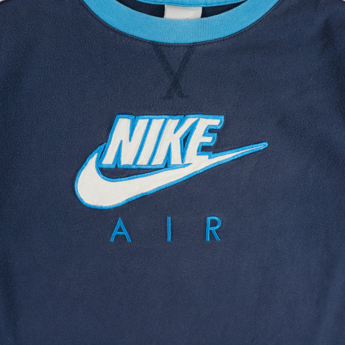Nike Винтидж 2000-те Синя Тениска