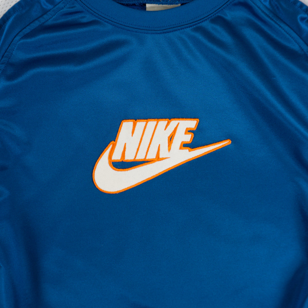 Nike Винтидж 2000-те Синя Тениска