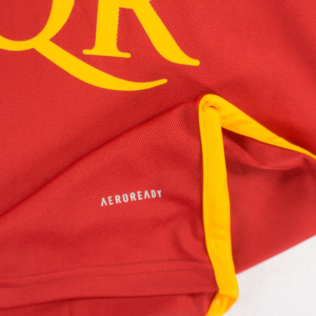 Adidas 2013/14 AS Roma Home Червено Джърси