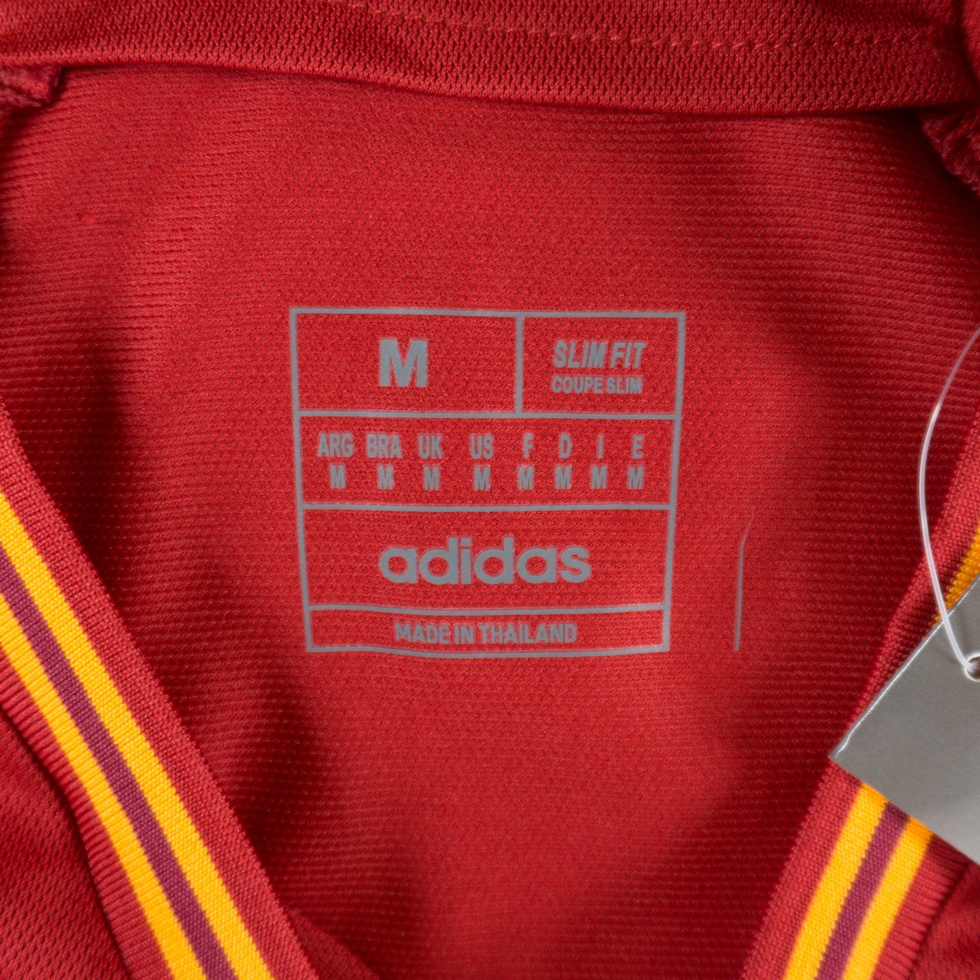 Adidas 2013/14 AS Roma Home Червено Джърси