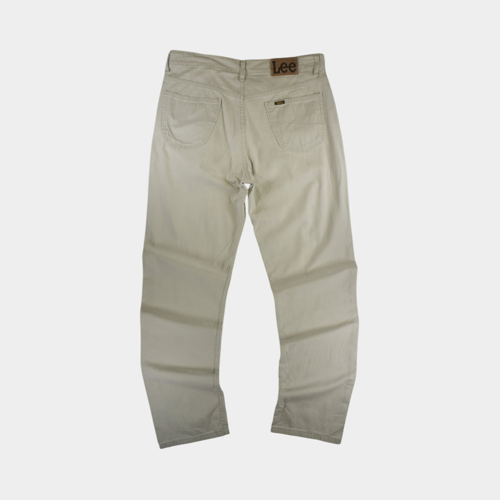 Lee Винтидж 90-те Бежови Дънки