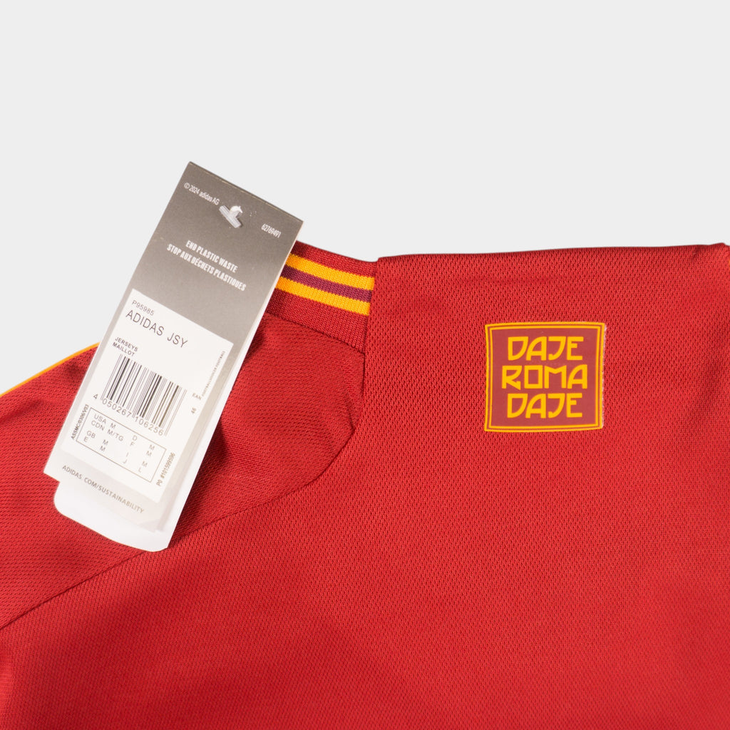 Adidas 2013/14 AS Roma Home Червено Джърси