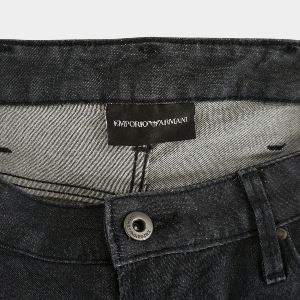 Emporio Armani Сиви Дънки