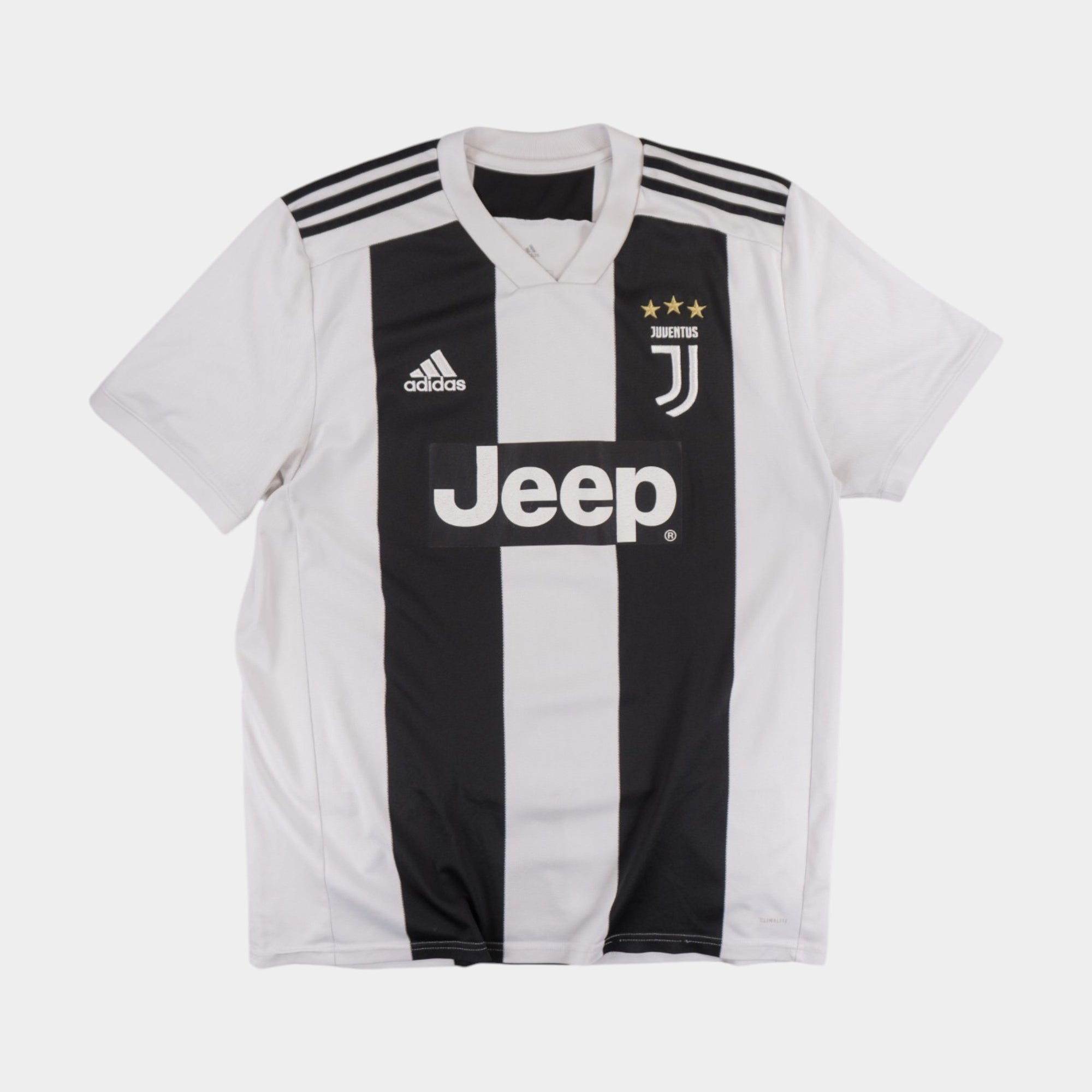 Adidas 2018/19 Juventus Home Бяло/Черно Джърси