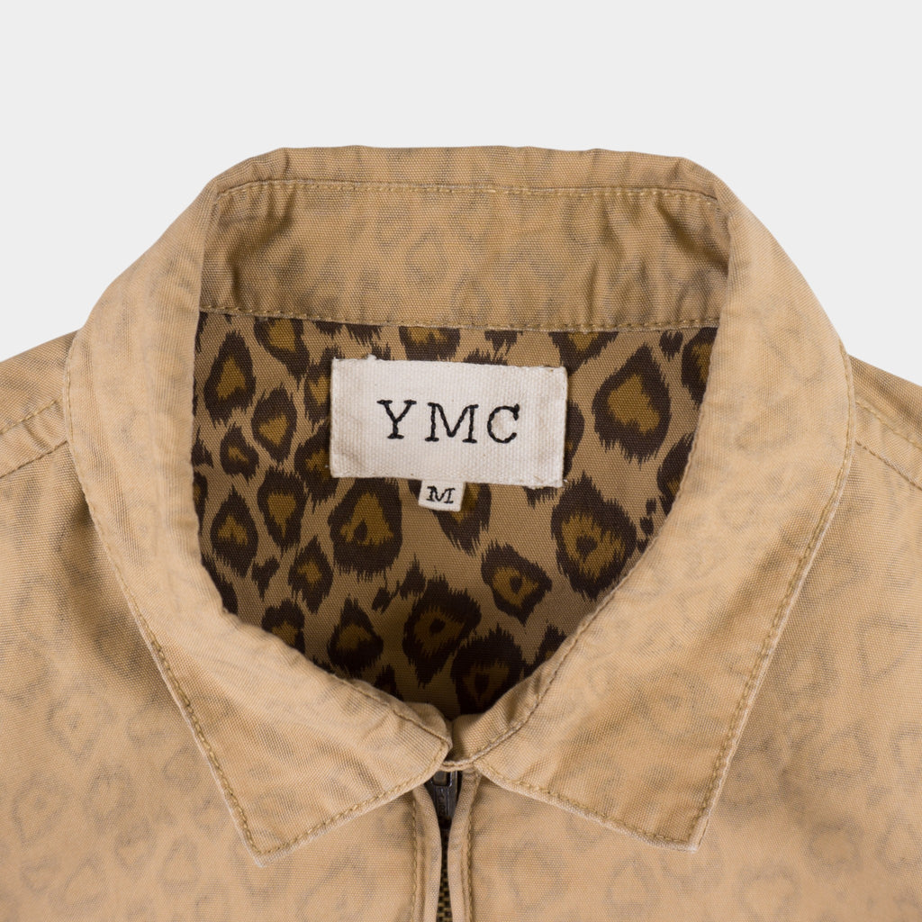YMC Винтидж Бежово/Леопардово Яке