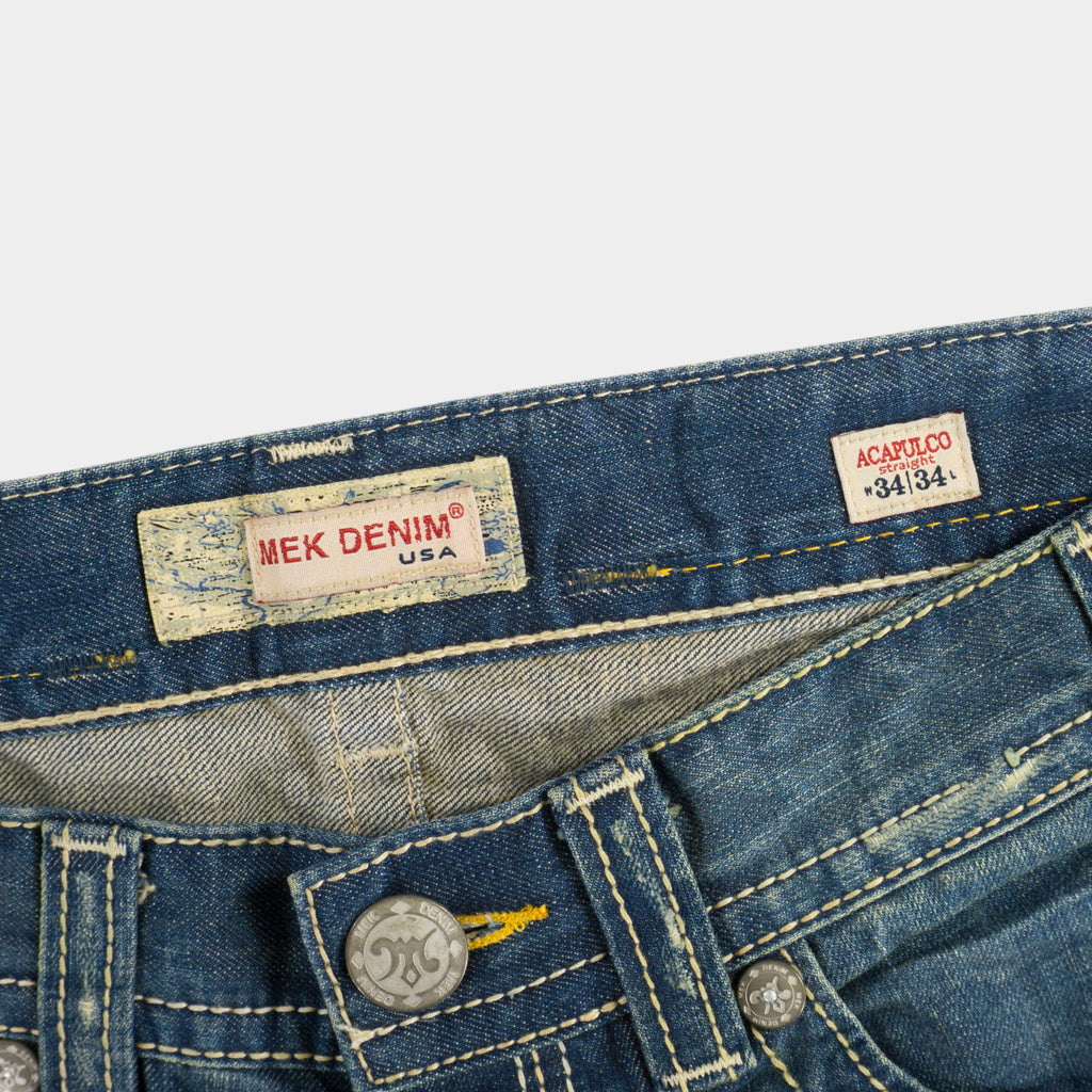 Mek Denim USA Сини Дънки