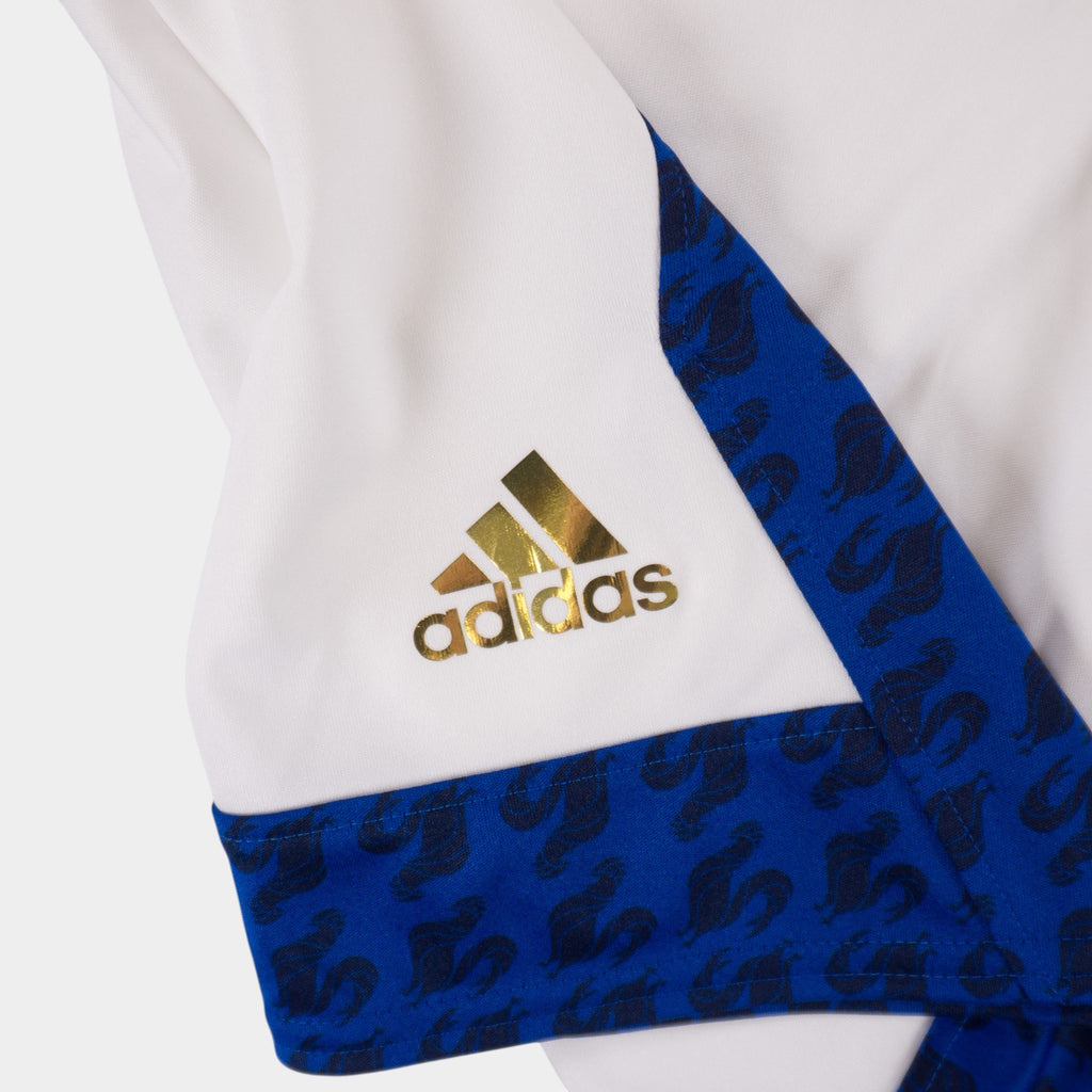 Adidas Бяло/Сини Спортни Къси Панталони