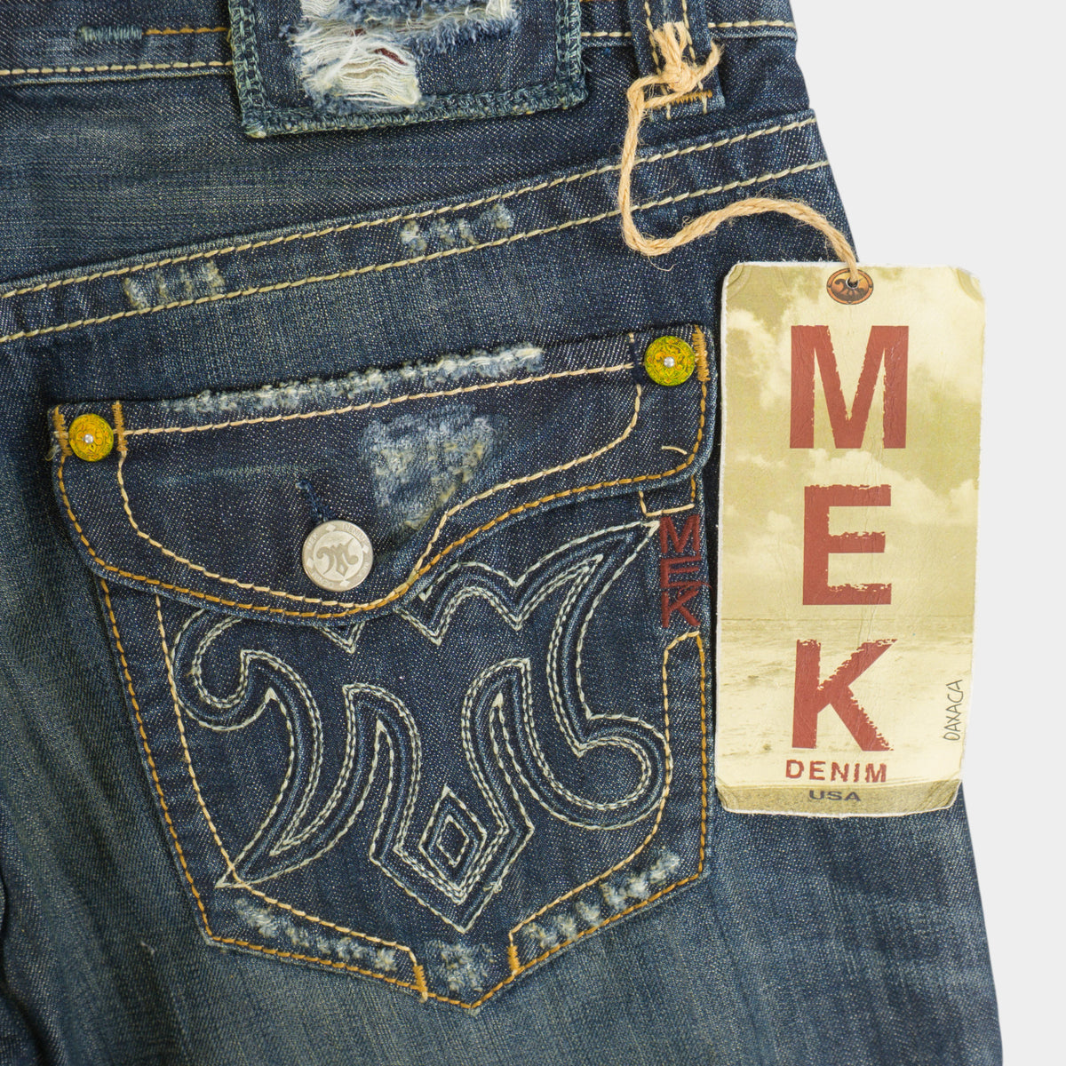 Mek Denim USA Сини Дънки