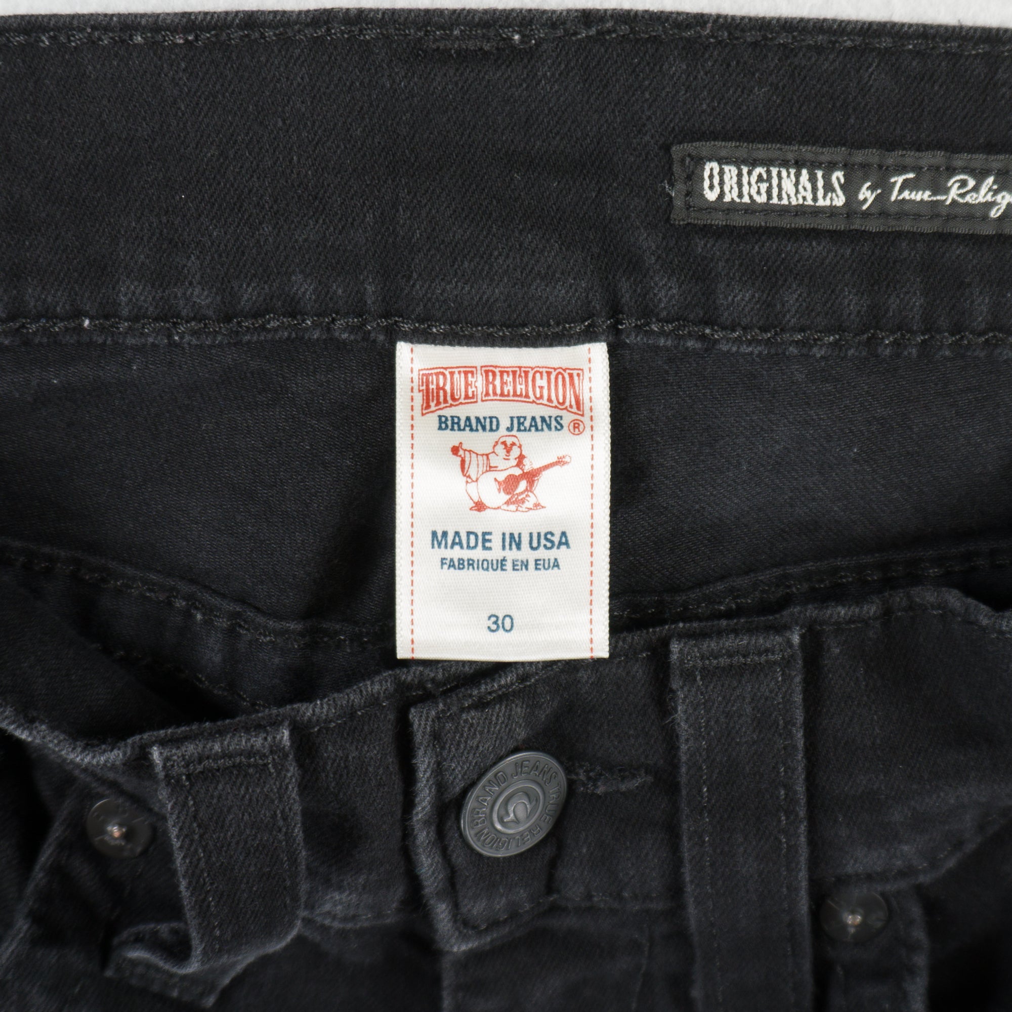 True Religion Черни Дънки