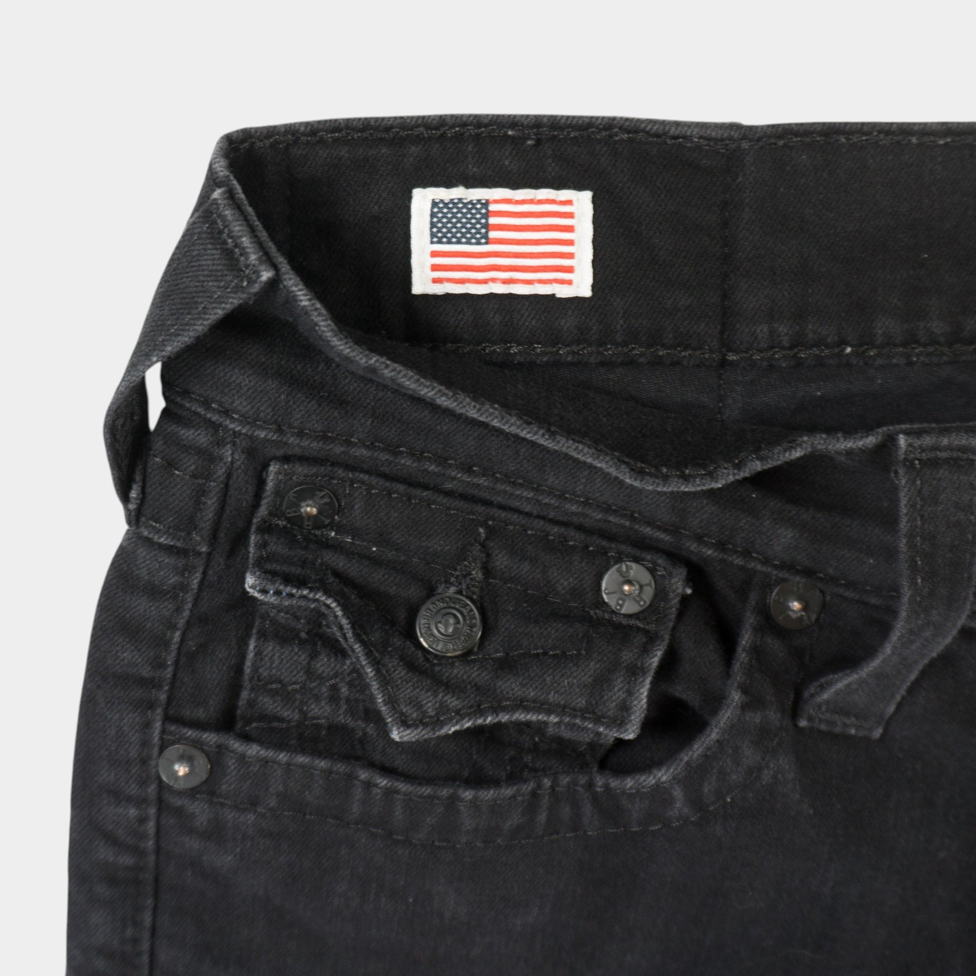 True Religion Черни Дънки
