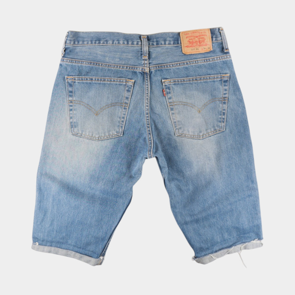 Levi's 507 Винтидж Сини Къси Дънки