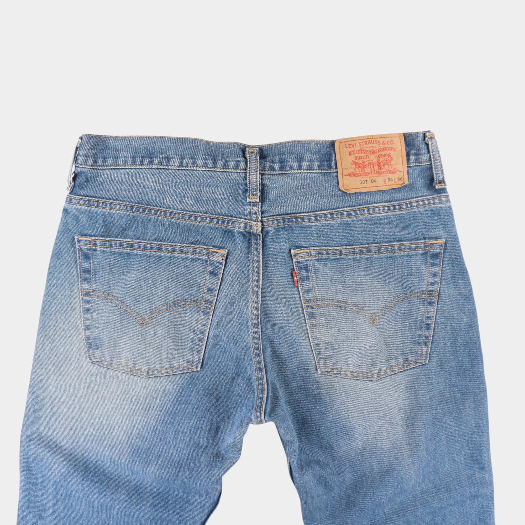 Levi's 507 Винтидж Сини Къси Дънки