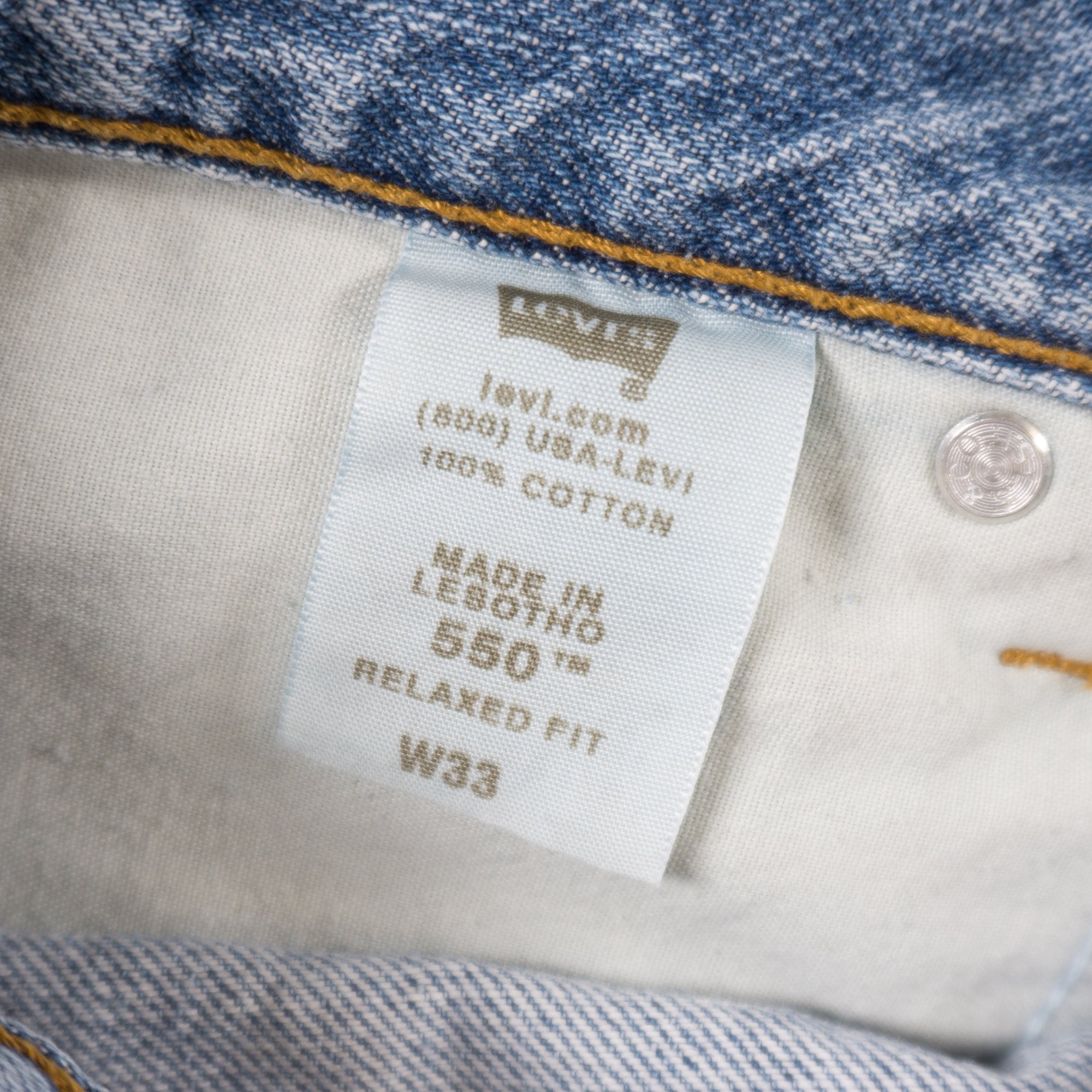 Levi's 550 Сини Къси Дънки